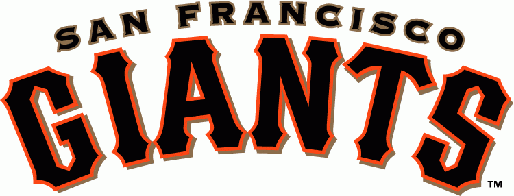 San Francisco Giants 2000-Pres Wordmark Logo 02 vinyl decal